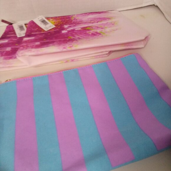 Cosmetic Make-Up Bags Lot of 7 Zipper Pouch Clinique Estee Lauder - Picture 11 of 12